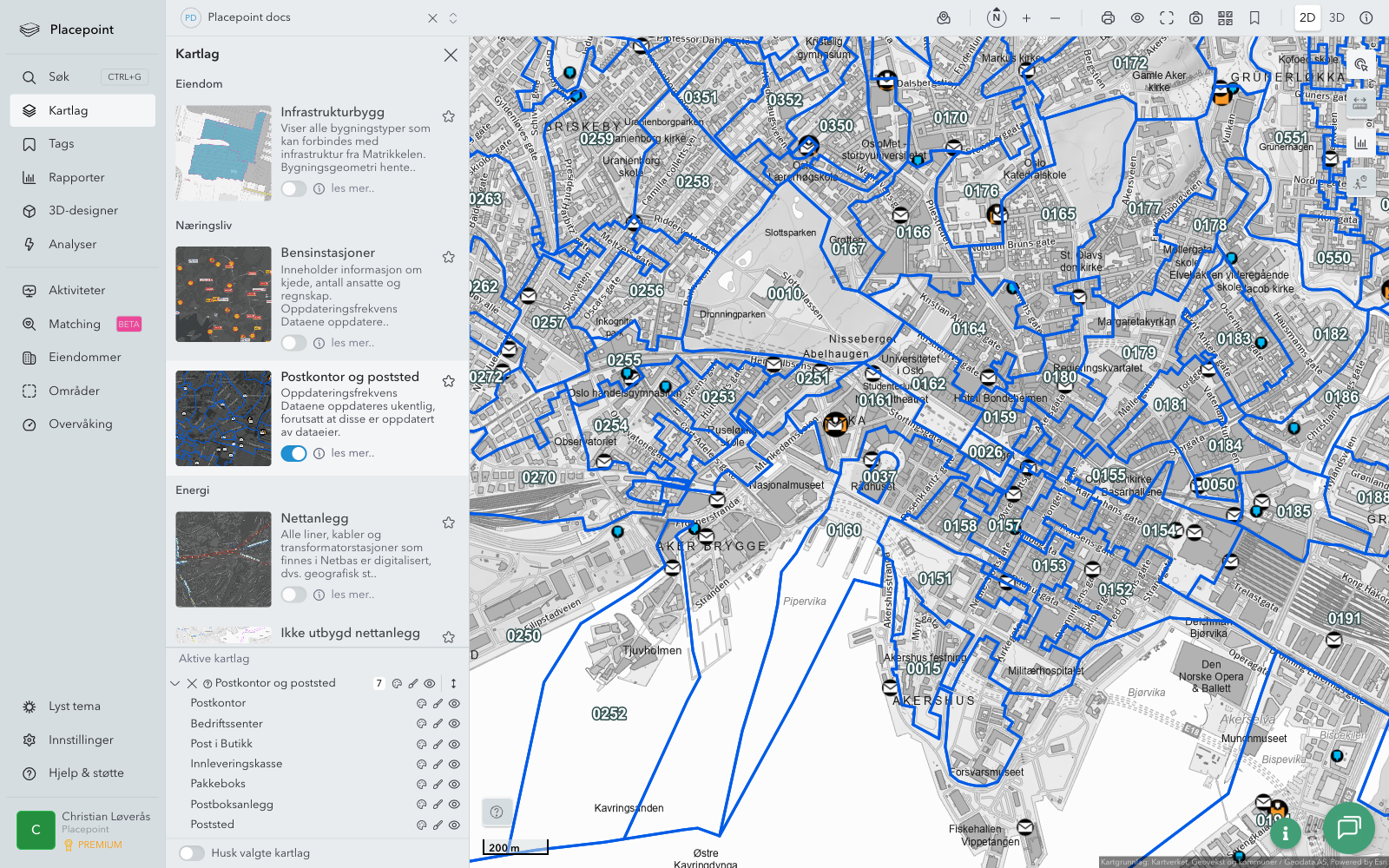 Postkontor og poststed