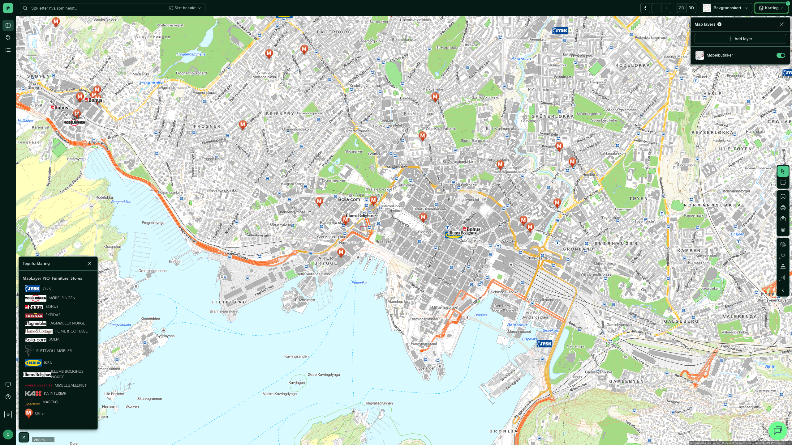 Møbelbutikker