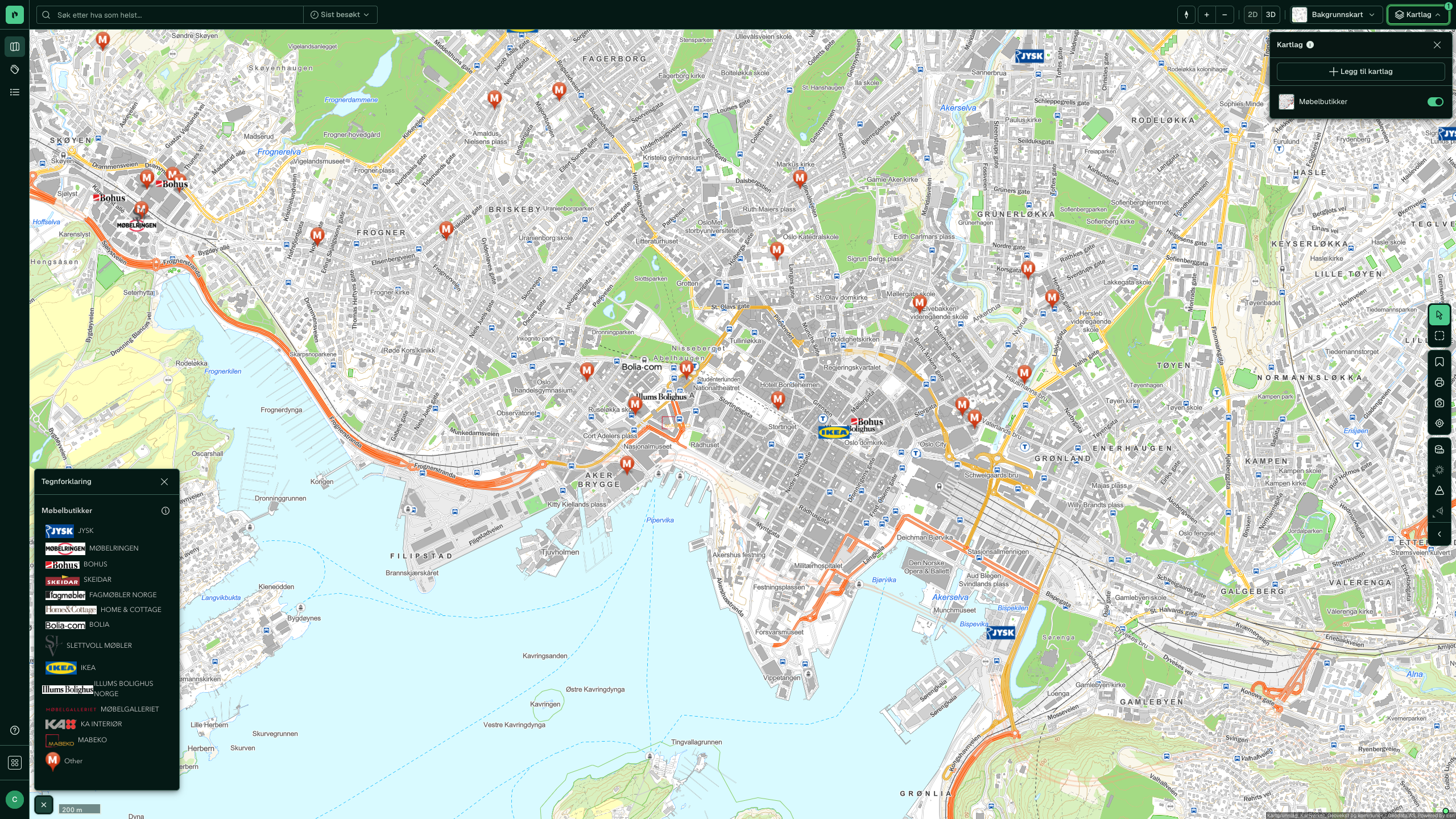 Møbelbutikker