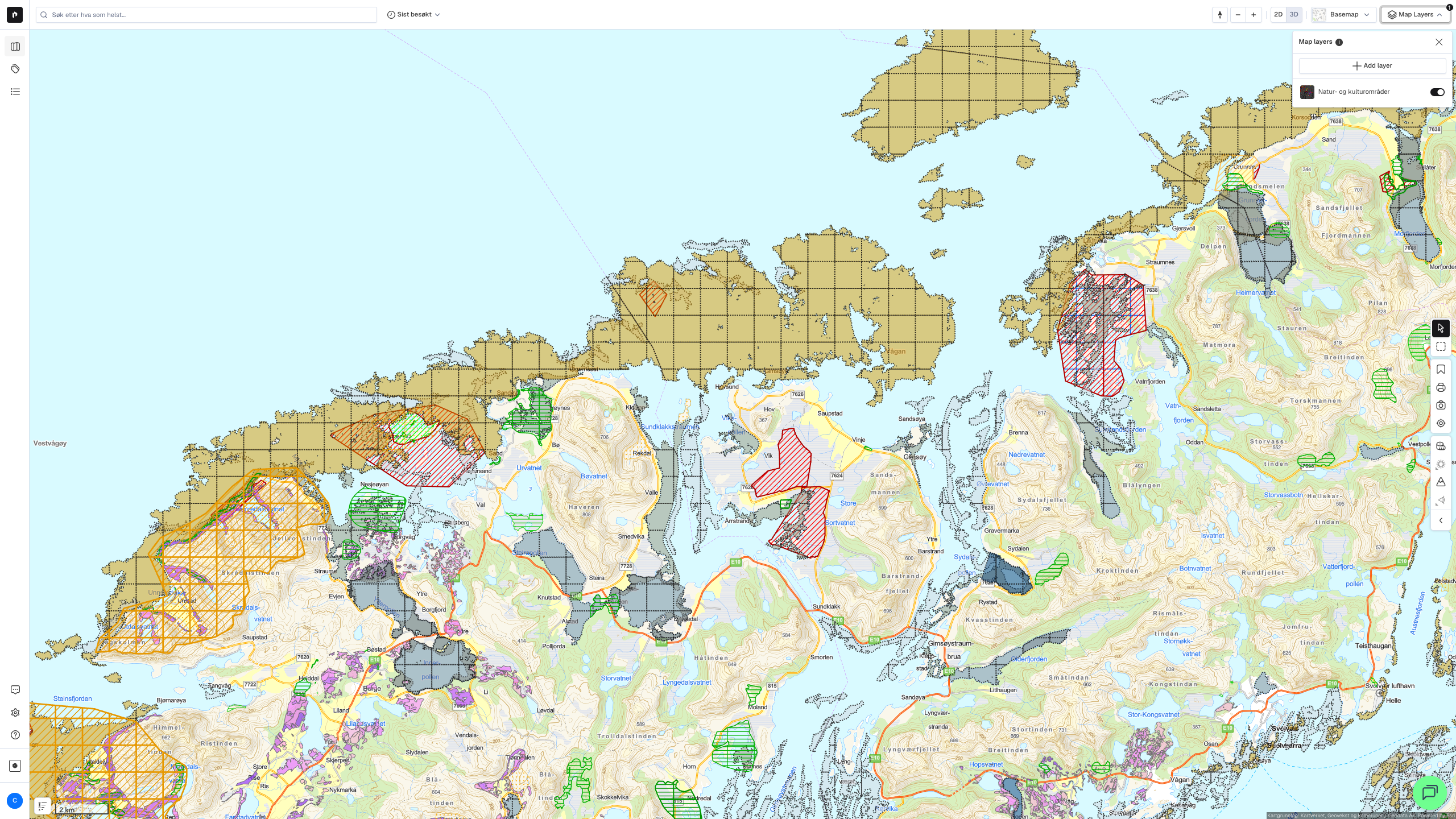 Natur- og kulturområder