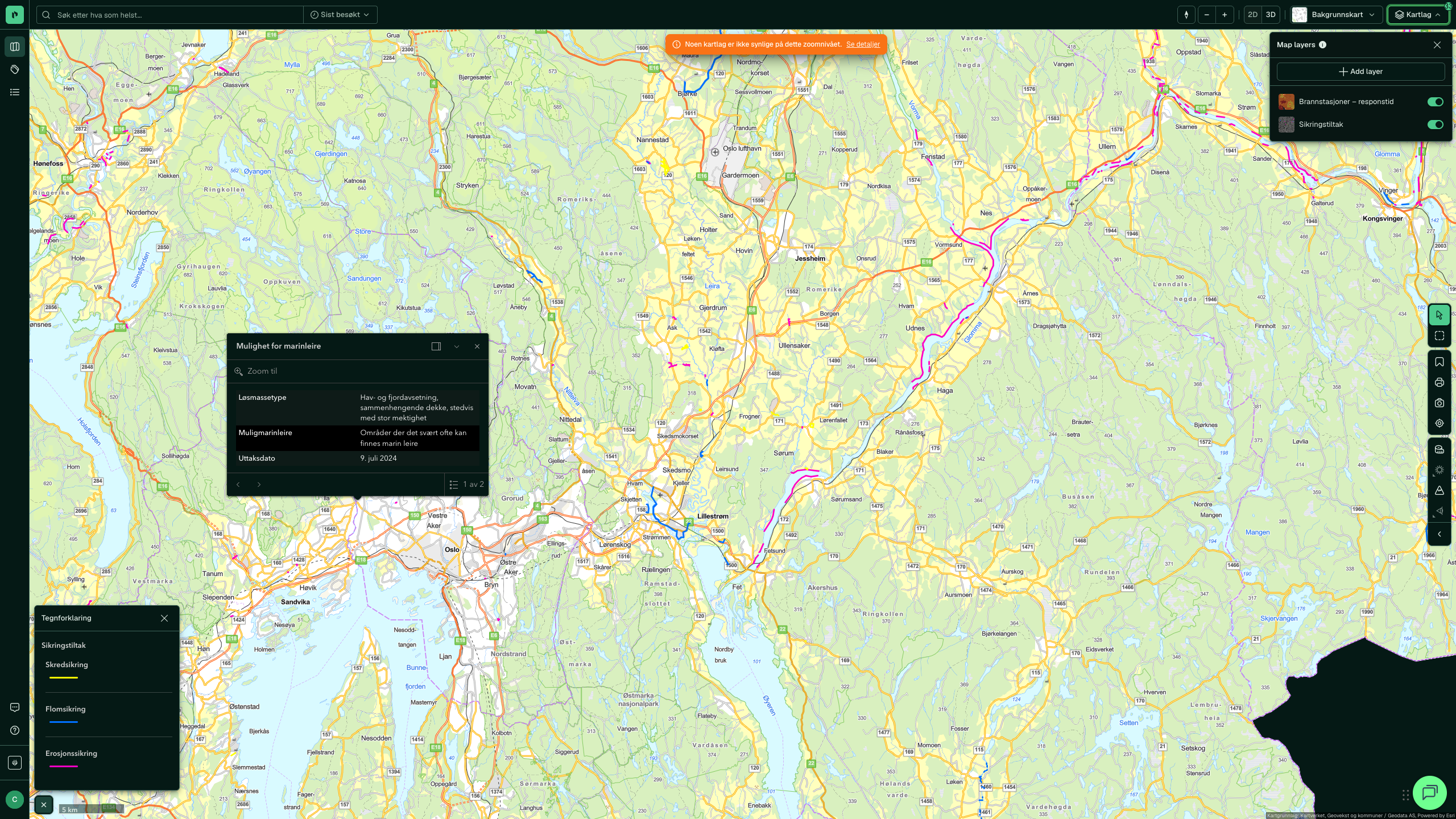 Sikringstiltak i Placepoint