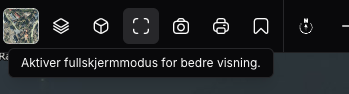 Tooltip for fullskjerm-knappen