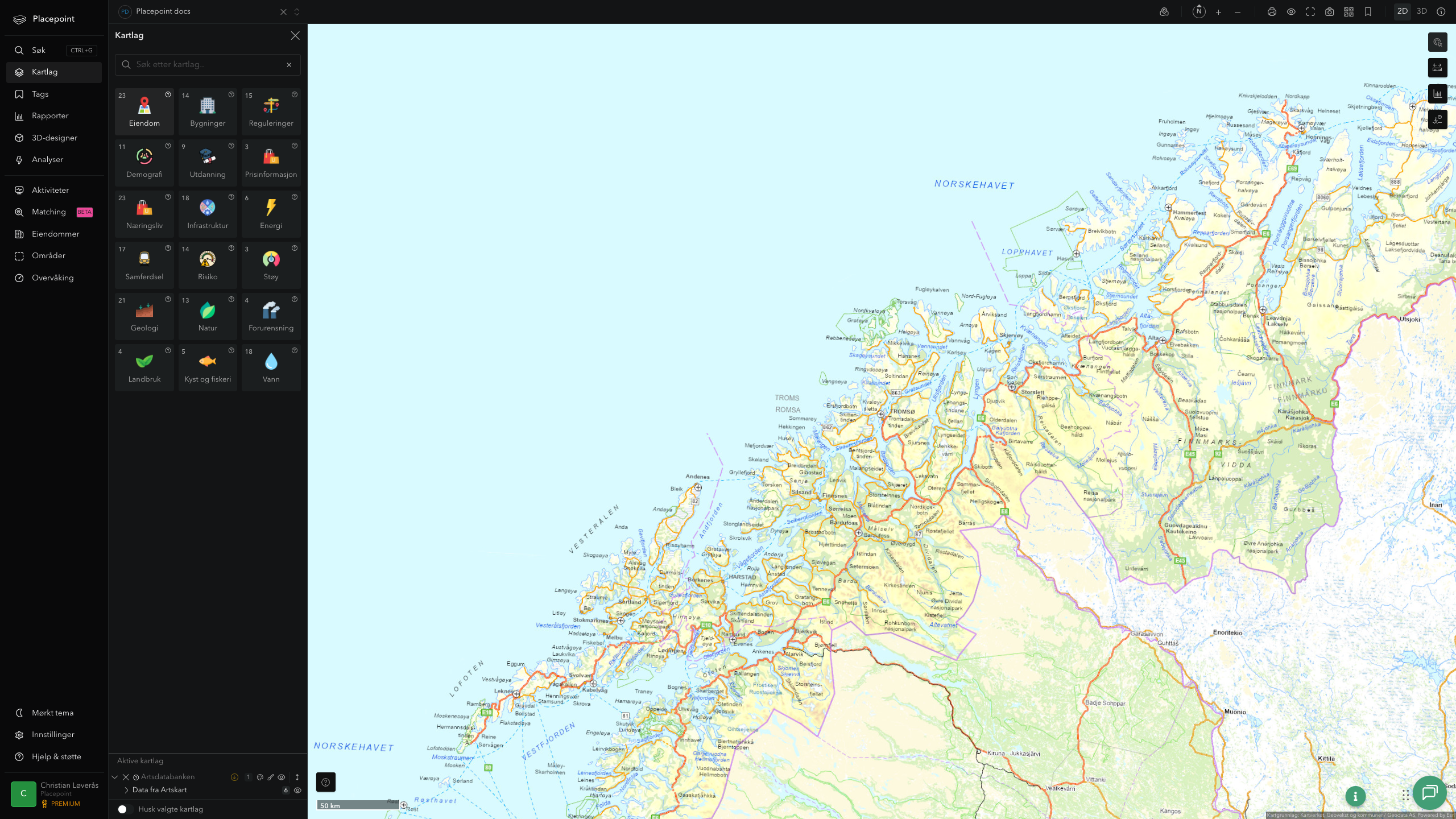 Troms - artsdatabanken