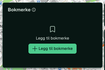 Bokmerke opna frå verktøyrada, med knappen Legg til bokmerke