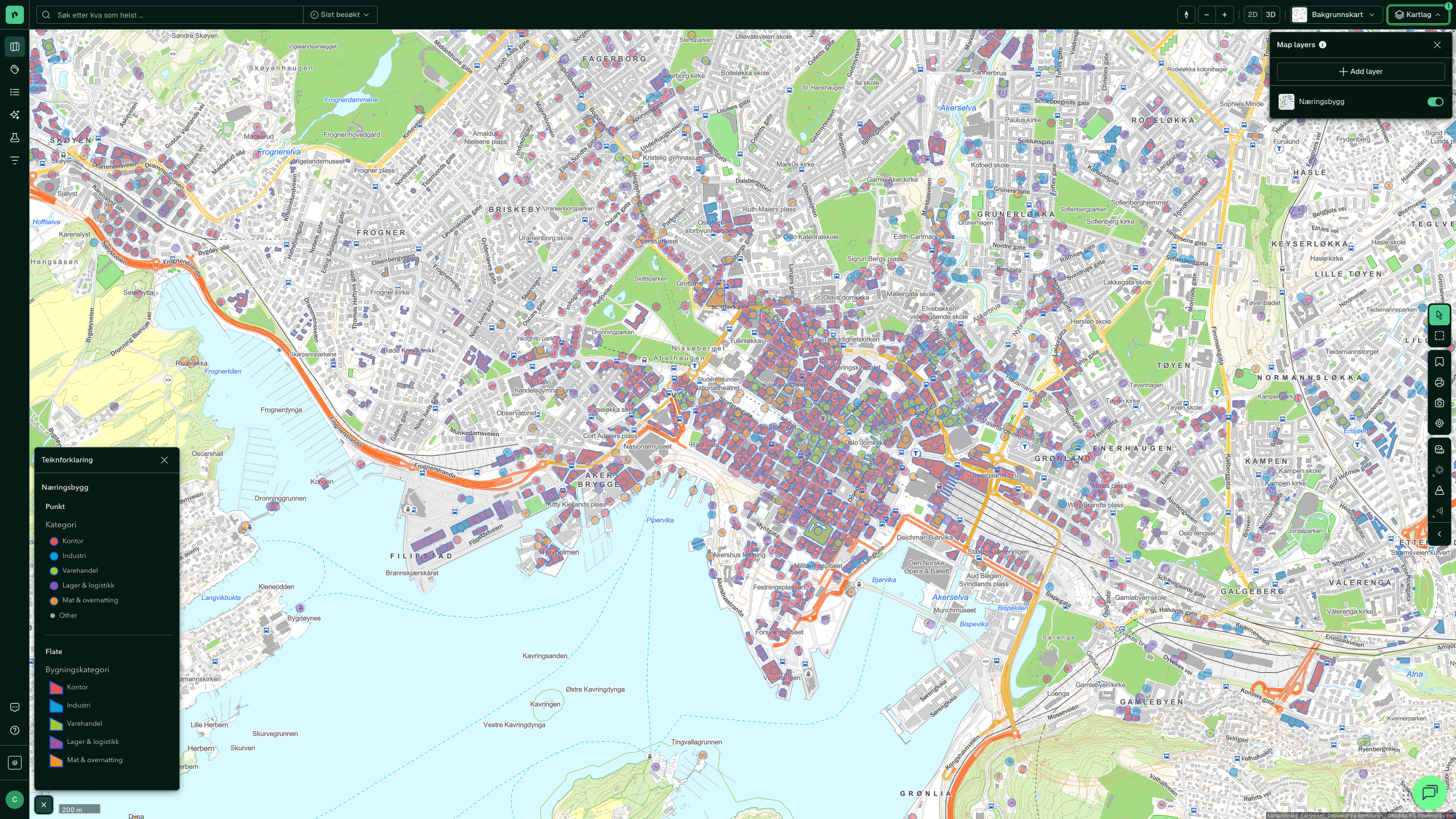 Næringsbygg i Placepoint